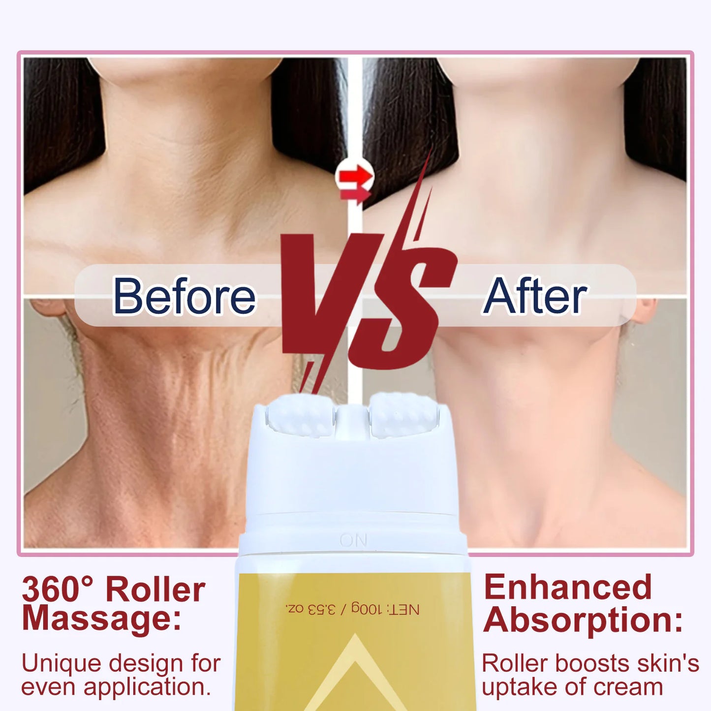 Firming Neck Roller Cream